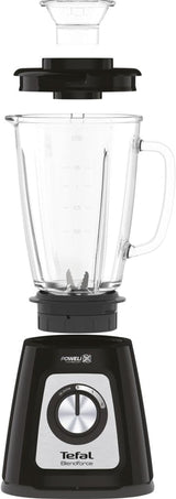 Tefal BL435831 BL4358 Batidora con base, Vidrio, 1,75 Litros, Schwarz Kitchen Naty Shop