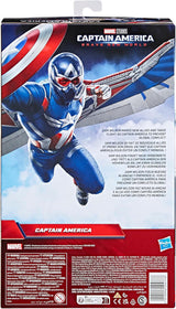 Marvel Studios Capitán América Un Mundo Feliz, Figura de acción Capitán América Deluxe, 30 cm Figuras de acción Naty Shop