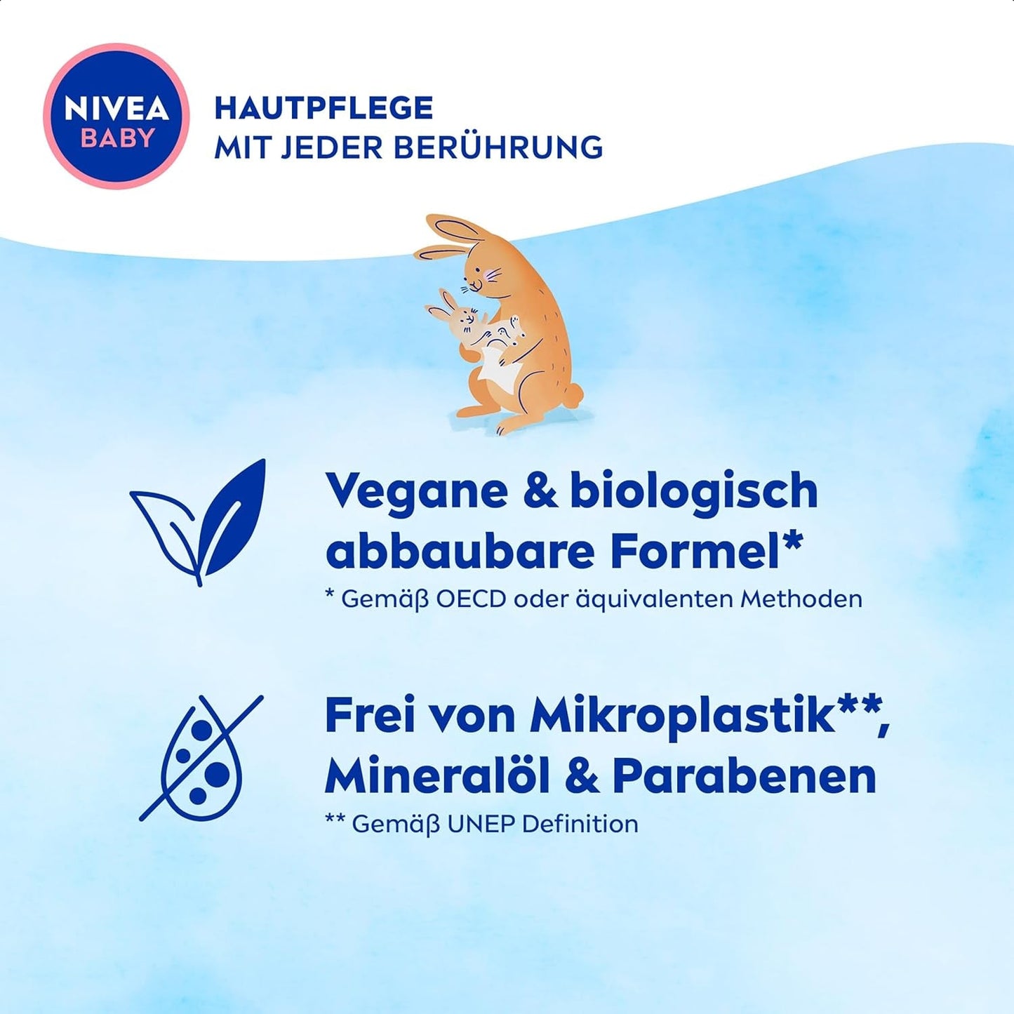 NIVEA BABY Toallitas húmedas Soft & Cream para bebés (4 x 57 piezas)