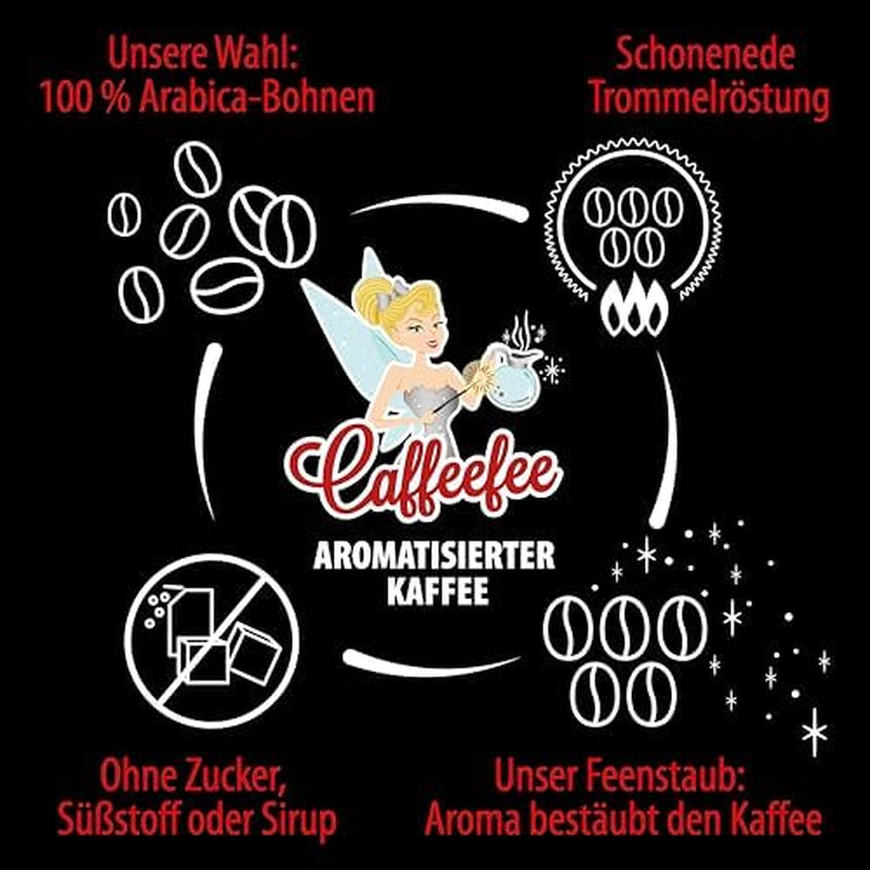 Caffeefee Belgian Waffles Bohnen, 250 g, Röstkaffee aromatizado