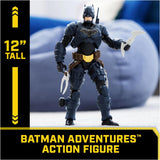 Figura de acción DC Batman Adventures, 30 cm - Con 16 equipos y totalmente móvil para emocionantes aventuras y acrobacias llenas de acción, juguete para niños a partir de 3 años Figuras de acción Naty Shop