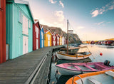 Ravensburger Puzzle 12000847, Lugares escandinavos - Cobertizos para barcos en Smøgen, Suecia - Puzzle de 500 piezas para adultos y niños mayores de 12 años Puzzle Naty Shop