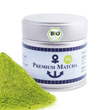 Matcha orgánico premium de Japón, grado ceremonial, sin pesticidas, polvo extrafino en caja de 30 g, sabor a té verde intenso y delicado, adecuado para café con leche, batidos, grado ceremonial