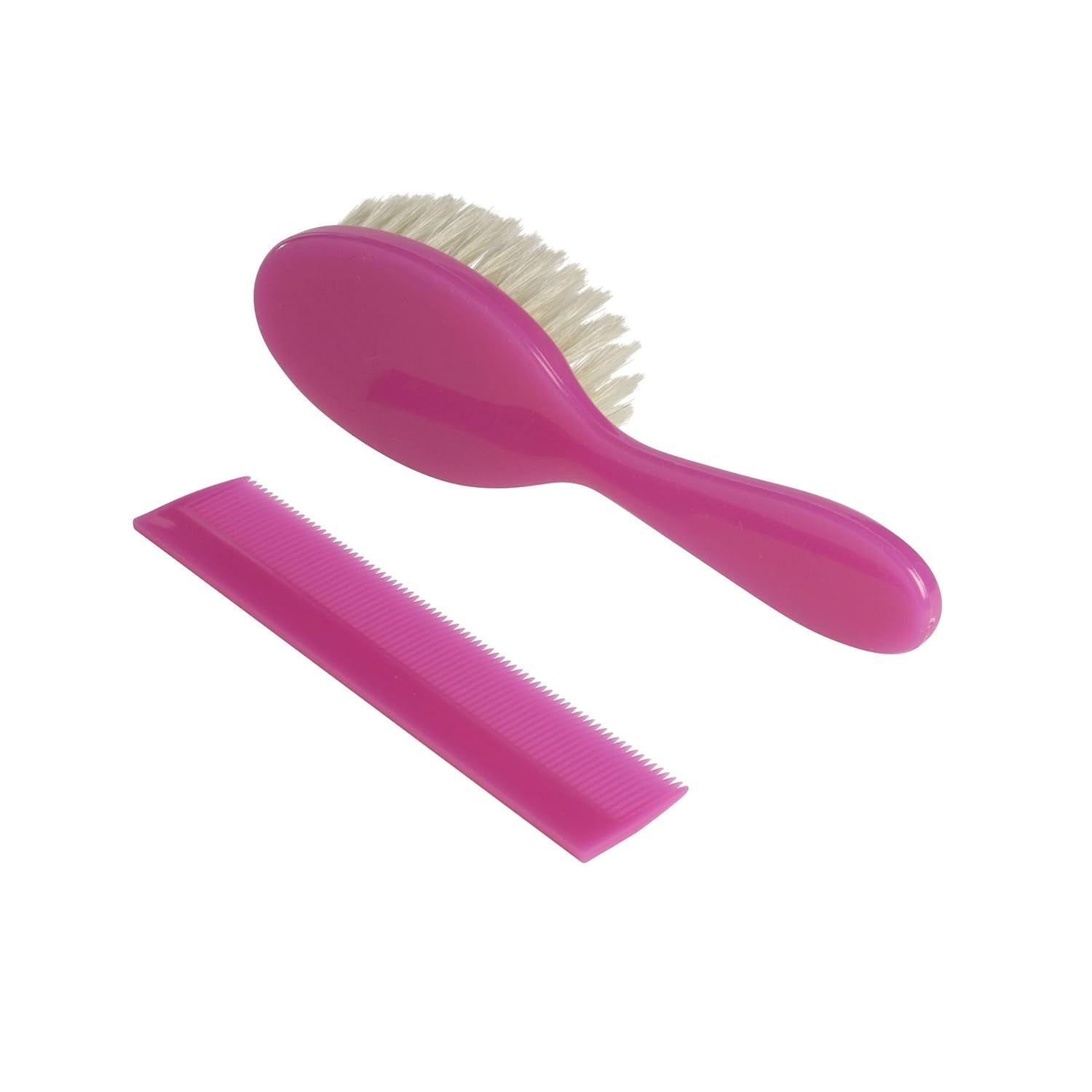 dBb-Remond 315008 Cepillo y peine de plástico Rosa Transparente Infantil - Baño y Cuidado Naty Shop Default title