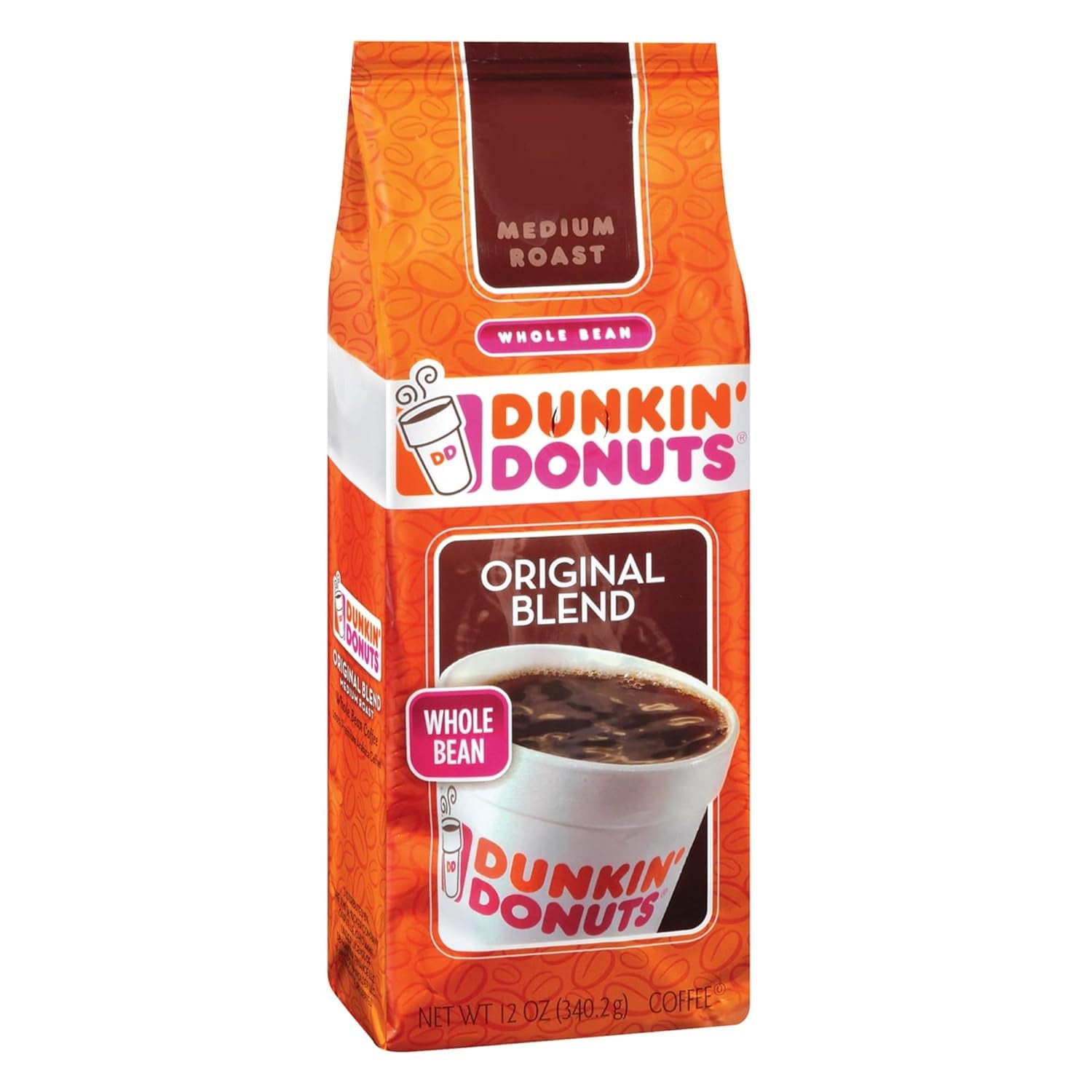 Dunkin Donuts Original Blend Café en Grano Tostado Medio 340g (Dunkin Donuts Original Blend Café en Grano Tostado Medio)