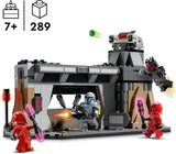 LEGO Star Wars: El duelo mandaloriano entre Paz Vizsla y Moff Gideon, juguete de construcción coleccionable para niños, idea de regalo para niños y niñas creativos mayores de 7 años, Juguete mandaloriano 75386 Juegos de construcción Beuche den LEGO-Store