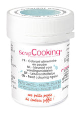 Scrapcooking - Colorante artificial azul pastel en polvo 5 g