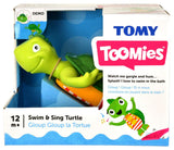TOMY Juguete acuático para niños "Plantschi la tortuga cantante" juguete multicolor de alta calidad para niños con música, combina juguete de baño y juguete musical, ¡a partir de 12 meses! Juguete de baño para jugar en el agua Jucarii Bebe Naty Shop