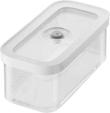 ZWILLING FRESH & SAVE CUBE Box, Tamaño 2M, Caja de Almacenamiento Modular y Apilable, Almacenamiento Hermético y Vaciable, Apto para Lavavajillas, Cajas de Almacenamiento de Alimentos Transparentes Naty Shop M