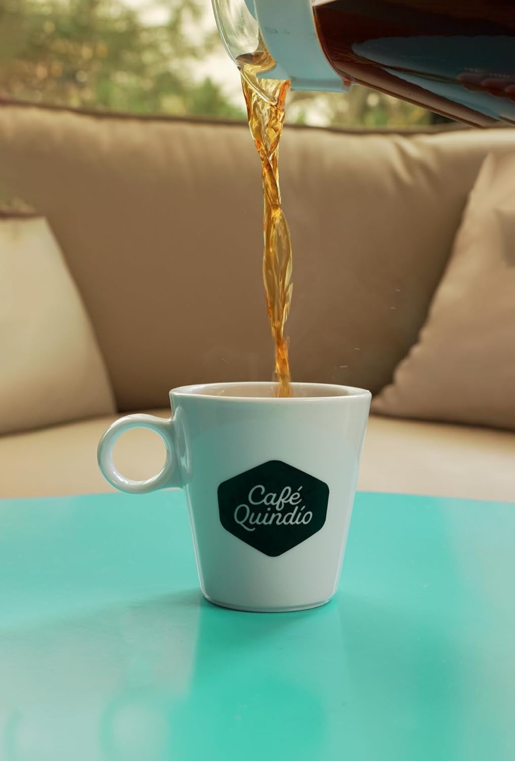 Café de Especialidad Café Quindío - 100% granos de café Arábica, Colombia - con notas naturales de vainilla dulce (250g) - ideal para café filtrado, máquinas portafiltro o prensa francesa