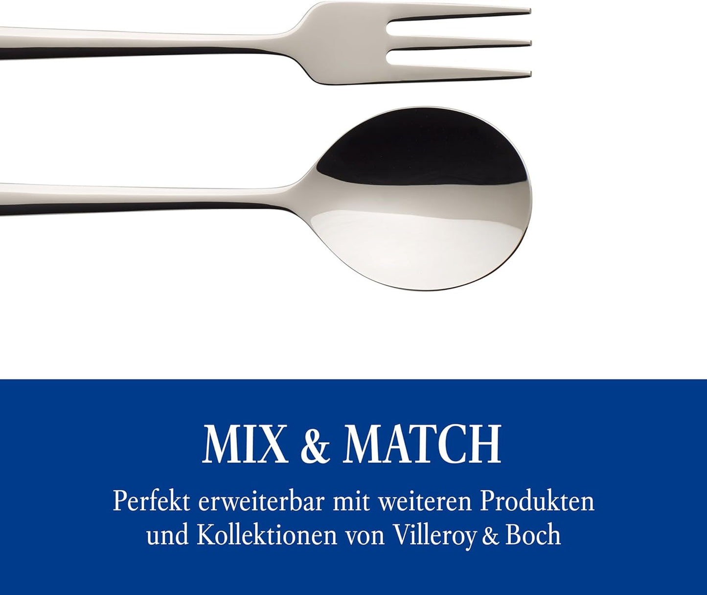 Villeroy & Boch - Daily Line Specials Juego de cubiertos Spaghetti 4 piezas Cocina Naty Shop