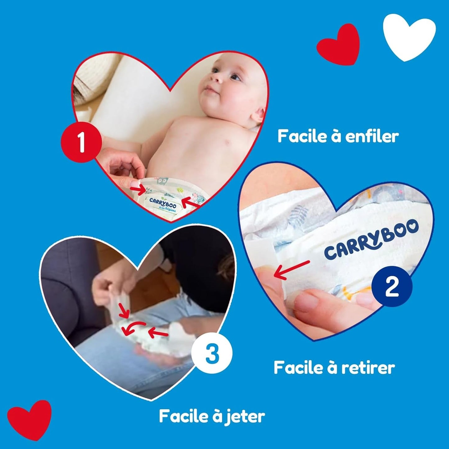 - Pañales talla 5 (12-25 kg) - Sanos y muy absorbentes - Protección contra fugas 12 horas - Sin sustancias no deseadas - Fabricado en Francia - Precio asequible - 120 pañales desechables