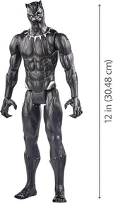 Figura de acción Marvel Avengers Titan Hero Series Black Panther, 30 cm de alto Figuras de acción Naty Shop