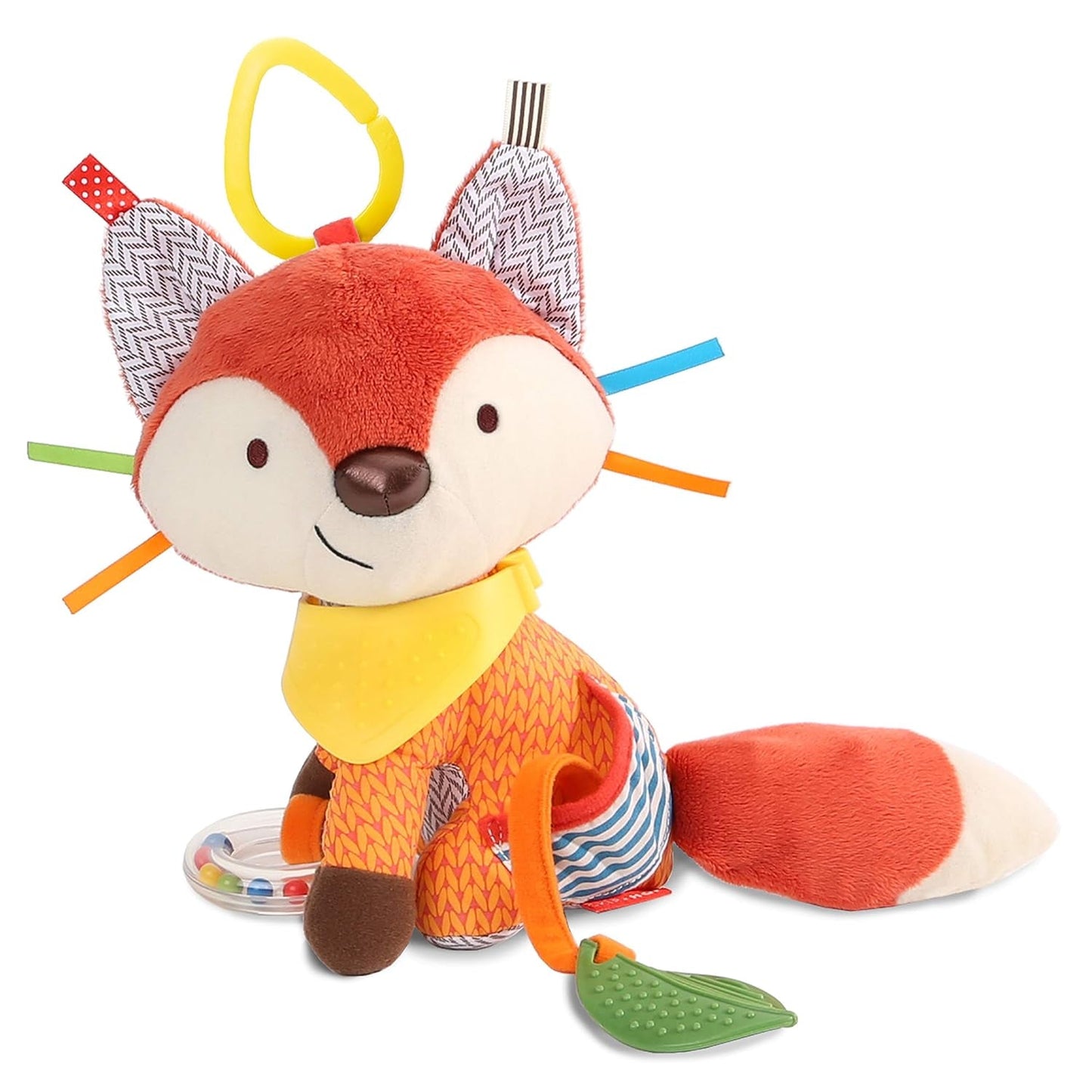 Skip Hop Bandana Buddies Juguete de Actividad, Peluche para Bebés y Niños, Multicolor, Elefante Bebé Juguetes Naty Shop Fox