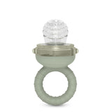 Suavinex Protector Masticador Bebé Silicona Grado Alimenticio con Tapa Fácil de Limpiar Apto para Lavavajillas y Congelador Alivia las Encías 6 Meses Verde