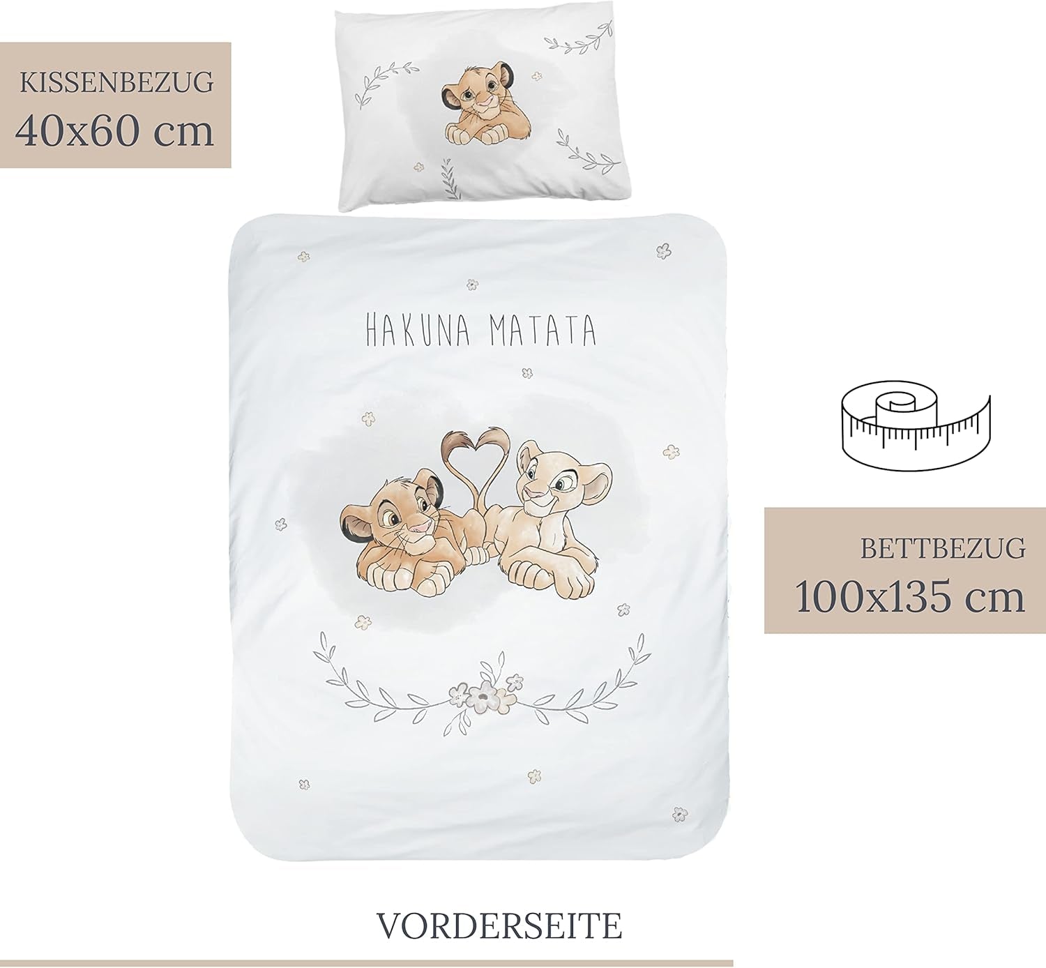 Ropa de cama infantil, Simba, El Rey León Ropa de cama - infantil Naty Shop