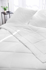 Edredón Toison D'Or Silkydor natural, algodón satinado 380, 240 X 280 cm, blanco Edredones y colchas Naty Shop