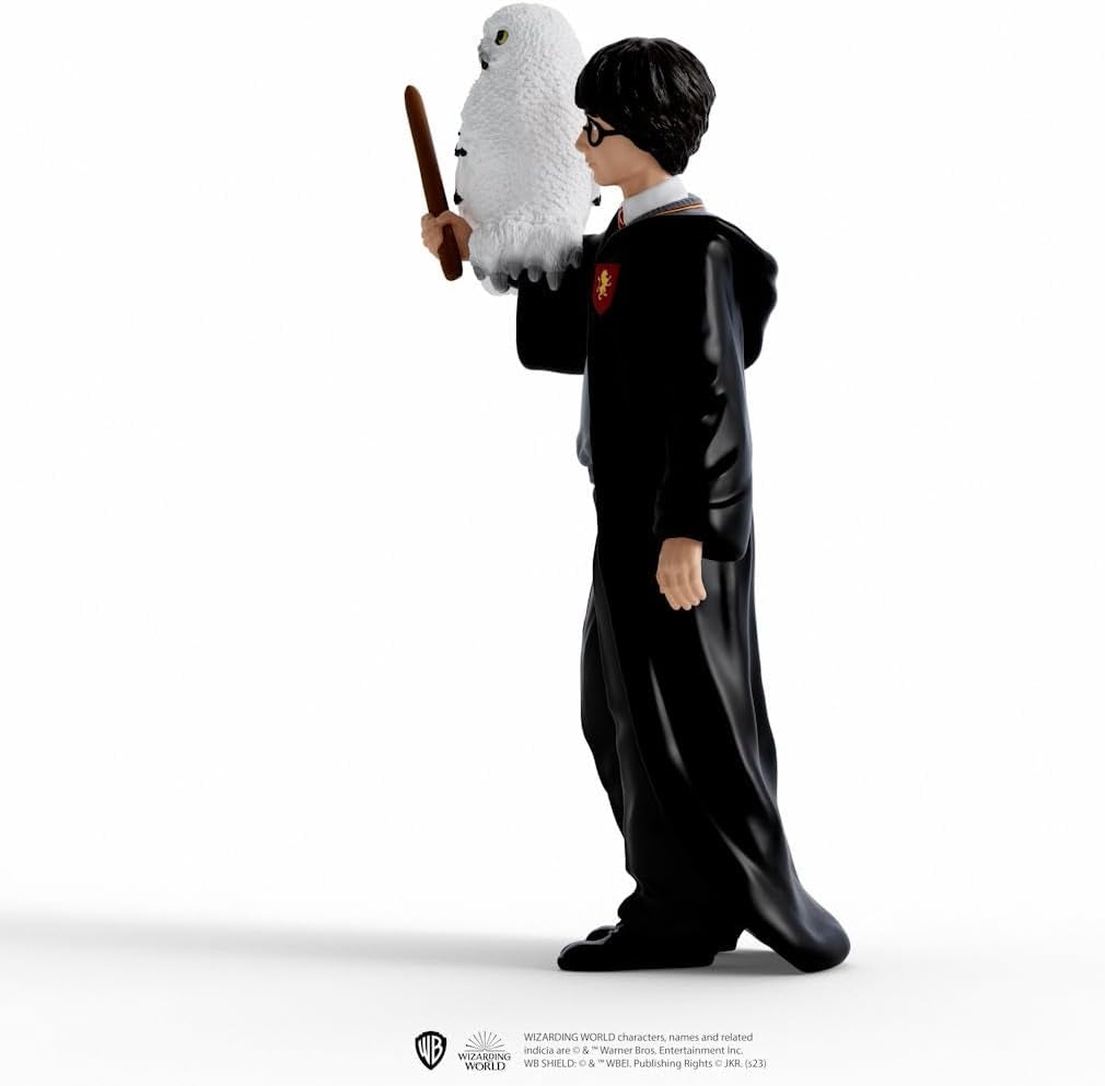 Schleich 42633 Harry Potter & Hedwig, A partir de 6 años, HARRY POTTER - Figura, 4 X 2,5 X 10 cm, Multicolor/Mareas Oceánicas Figuras de acción Naty Shop