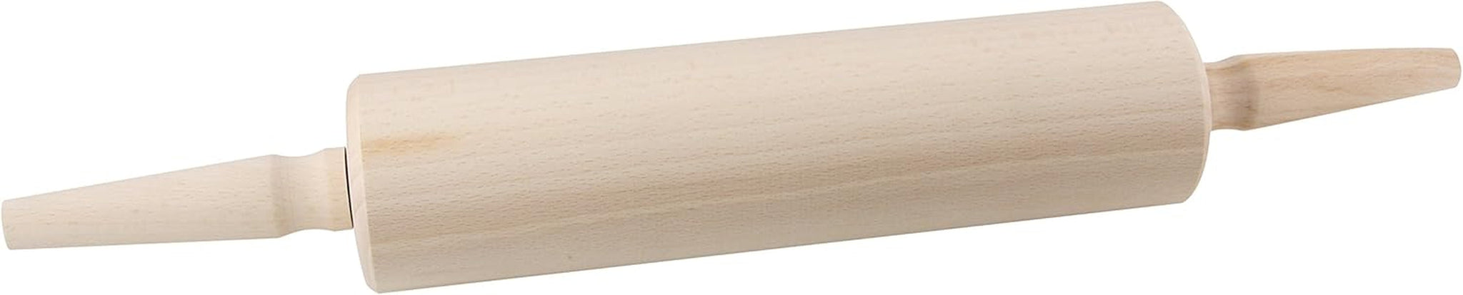 Rodillo Fackelmann FAIR, de madera de haya certificada FSC, rodillo con mangos ergonómicos (color: marrón), cantidad: 1 pieza
