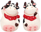 Caja de almacenamiento de cerámica de vaca Dekohelden24, aprox. 12 x 11 x 20,5 cm, 20 Cajas para guardar alimentos Naty Shop Juego de 2