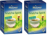 Más ESPÍRITU MATCHA | Té verde con Matcha | 20 bolsitas de té | Vegano | Sin gluten | Sin lactosa (paquete de 2)