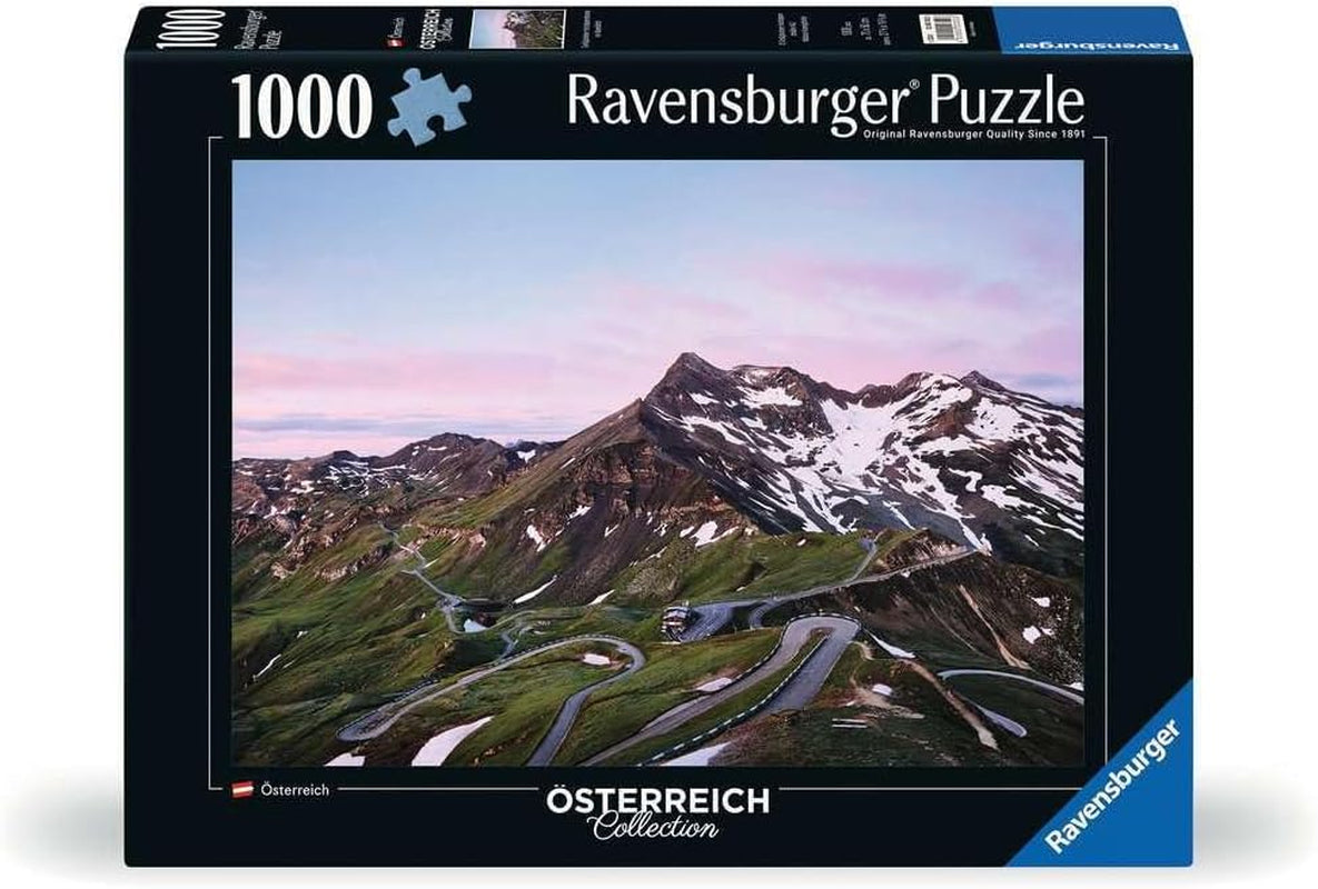 Ravensburger Puzzle 88195 88195-Großglockner Hochalpenstraße-Rompecabezas de 1000 piezas para adultos y niños a partir de 14 años Puzzle Naty Shop Nuevo diseño