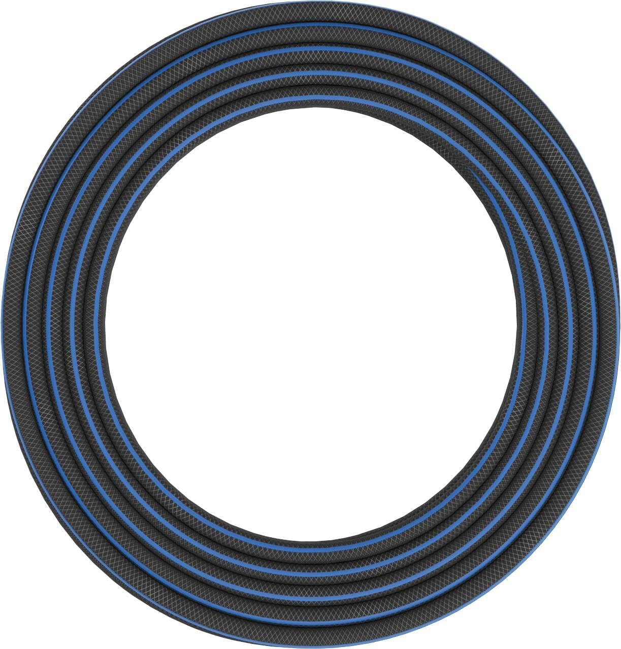 Fiskars Manguera de jardín ML X Series Manguera de agua para riego manual, 13 mm (1/2"), Longitud: 25 m, Conexión universal, Protección UV, Protección contra heladas, Resistente a la torsión, Azul, 1076045