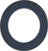 Fiskars Manguera de jardín S, Serie X, Manguera de agua para riego manual, 13 mm (1/2"), Longitud: 15 m, Conexión universal, Protección UV, Protección contra heladas, Resistente a la torsión, Azul, 1076044