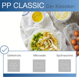 LocknLock PP Classic juego de tarros de almacenamiento de alimentos 5 piezas | 180ml, 350ml, 600ml, 870ml, 3,6L | 100% hermético al aire y al agua | sin BPA | organizador de congeladores y frigoríficos | Cajas para guardar alimentos Naty Shop aptas para lavavajillas y microondas.