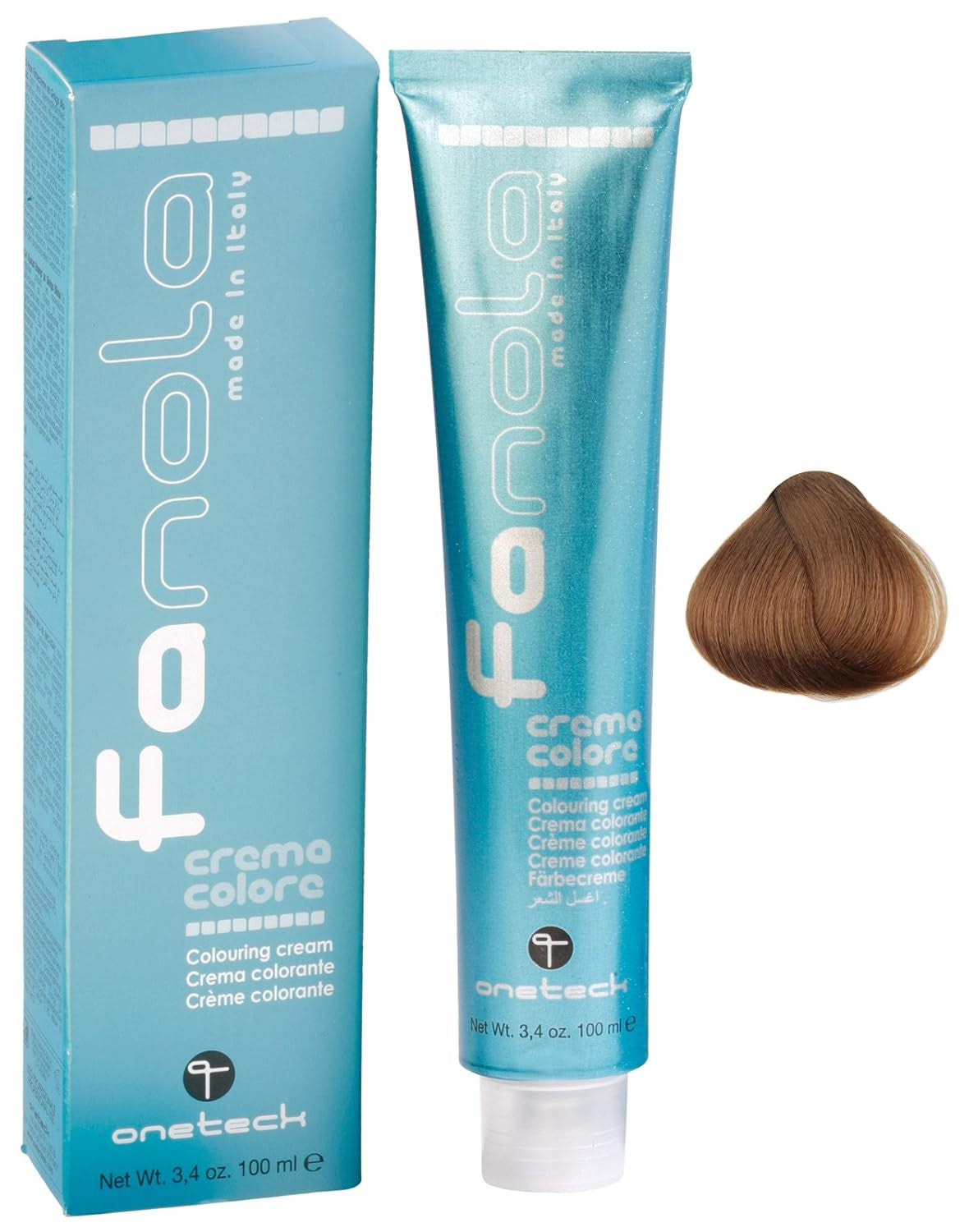 Fanola crema colore Crema colorante 7.0 Rubio, 100 ml