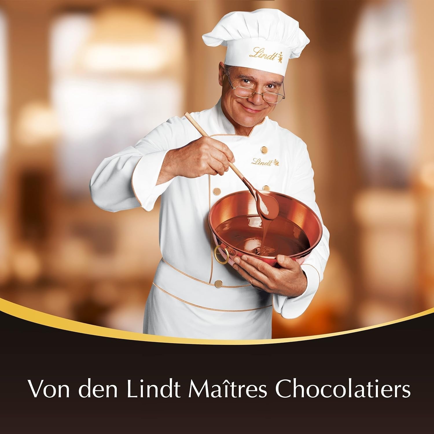 Bolitas de chocolate Lindor 70% cacao extra oscuro | Bolsa de 137g | Aprox. 10 bolas de fino chocolate negro con relleno que se deshace en la boca | Regalo de chocolate | regalo de chocolate