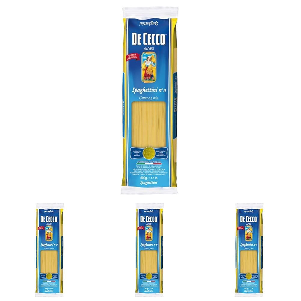 Espaguetis Pasta de Sémola de Grano Duro, 500g