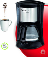 FG150813 Cafetera Subito, 6 tazas, Negro/Acero inoxidable