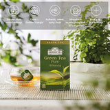 Ahmad Tea - Té verde - Bolsas de té envueltas individualmente selladas con sabor con 2 g de té por porción - 20 bolsas de té con bandas (paquete de 2)