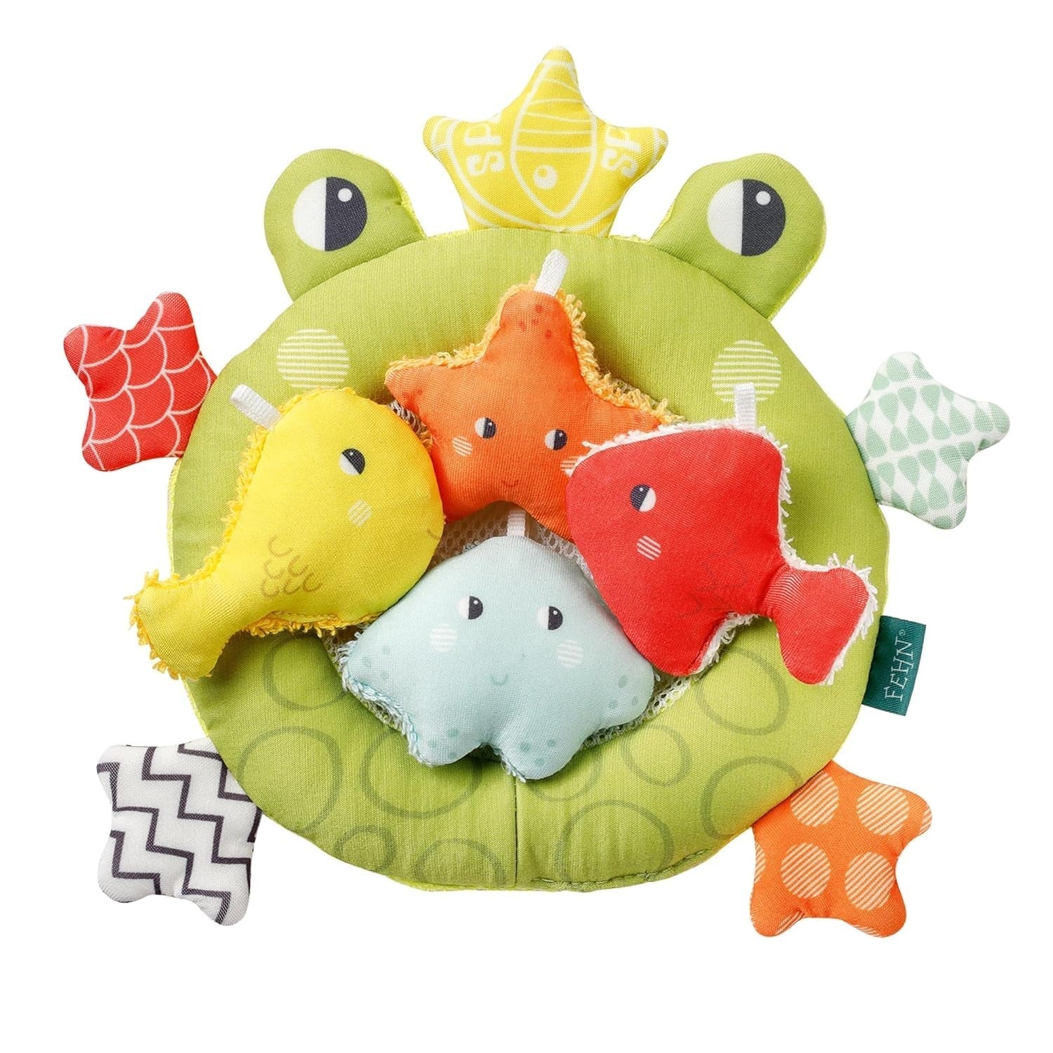 Fehn Red de baño Rana - Juguete de baño para bebé para bañera - Juguete de agua flotante para divertirse en el baño - Juguete de baño para bebés y niños pequeños a partir de 0 meses Bebe Naty Shop Toys Default Title