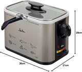 Tamaño FR326E - Freidora, 1000 Watts, 1.3 Litros Naty Shop Electrodomésticos