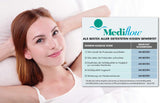 Mediflow The Original 5008 Cojín De Agua 50X70Cm Con Espuma Visco, Blanco, Individual, 1 Pieza (1 Paquete) Naty Shop Almohadas Estándar