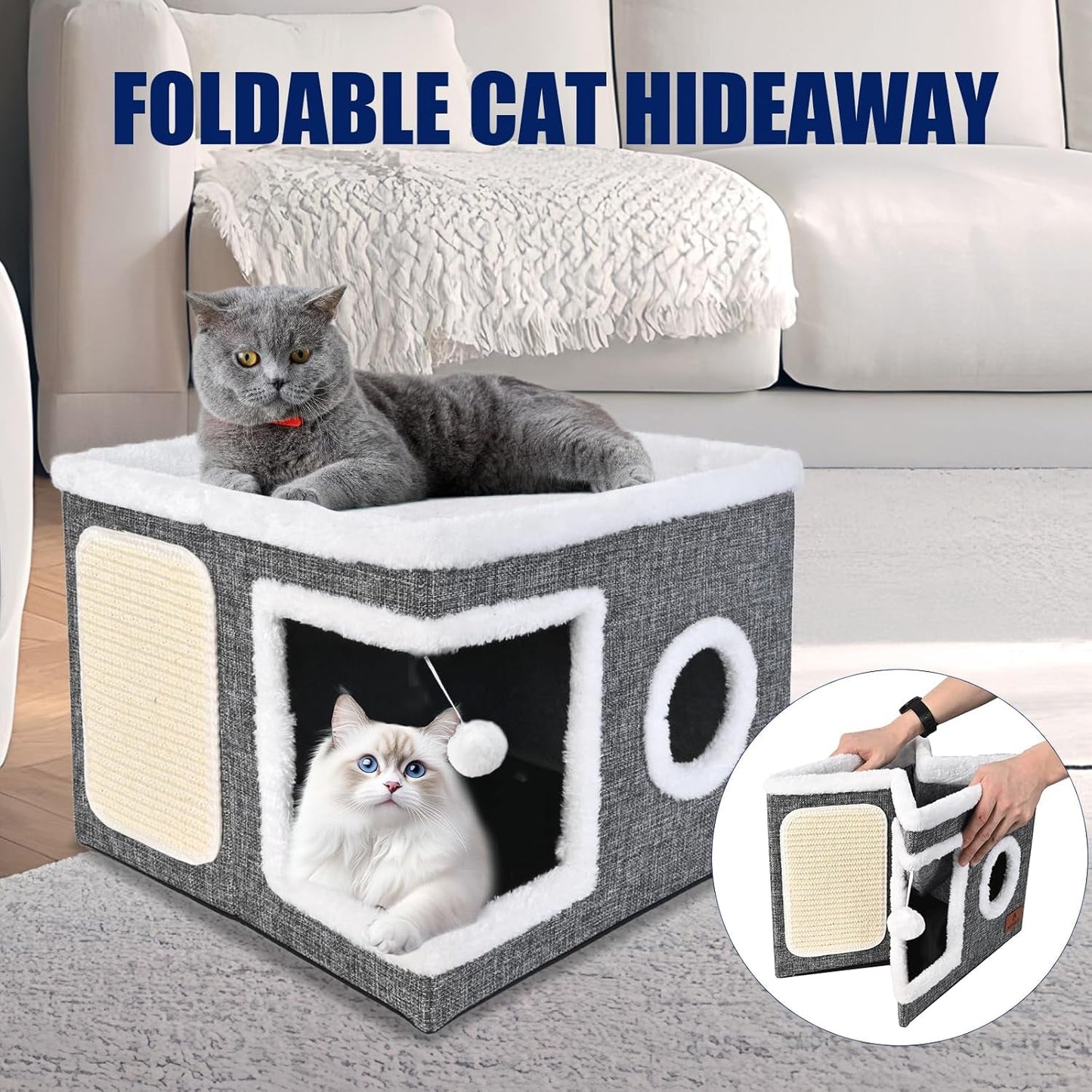 Mantas y Muebles, Mascotas, Casas y Cuevas, Gatos, Camas para gatos, Gatos - camas, colchones