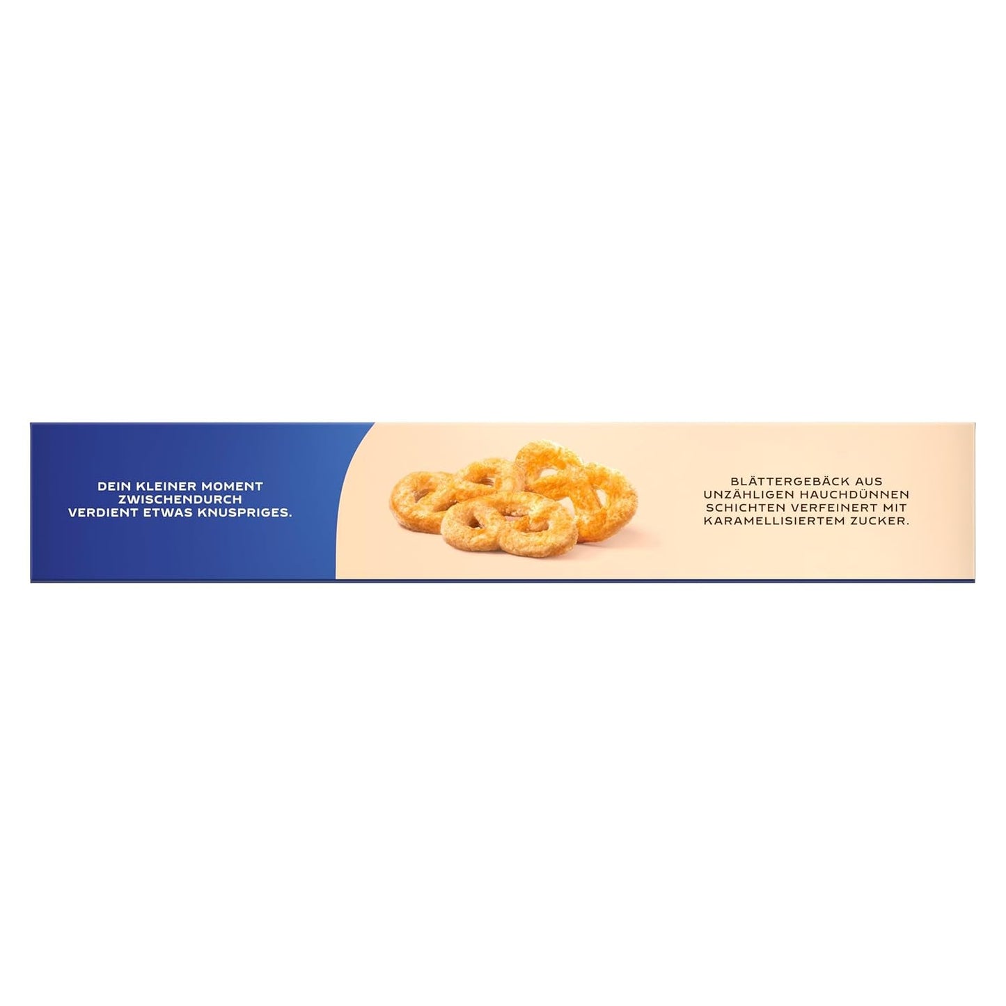Hojaldre Bahlsen - Pack de 12 - Hojaldre caramelizado en forma de pretzel (12 x 100g)