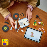 LEGO Creator Tocadiscos 3 en 1 con flores - Juguete convertible en radio o micrófono - Juguetes musicales para niños - Idea de regalo creativa para niñas y niños a partir de 8 años 31172 Juegos de construcción Besuche den LEGO-Store