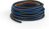 Fiskars Manguera de jardín S, Maciza, Manguera de agua para riego manual, 13 mm (1/2"), Longitud: 15 m, Conexión universal, Protección UV, Protección contra heladas, Resistente a la torsión, Azul, 1076049
