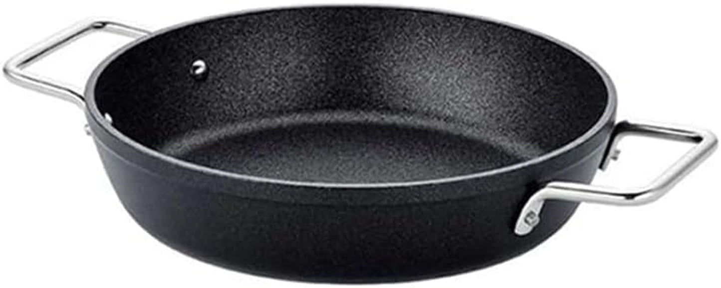 Fissler Adamant, cacerola para servir, aluminio, antiadherente, borde alto, resistente a rayones - Ollas y Sartenes Inducción Naty Shop Nuevo Modelo 24 Cm