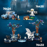 LEGO Harry Potter Coche de juguete de construcción Ford Volador Inglaterra para niños, regalo para niños, niñas y todos los fanáticos a partir de 7 años, set con 2 minifiguras que incluyen el juego de rol de Ron Weasley 76424 Juegos de construcción Besuche den LEGO-Store