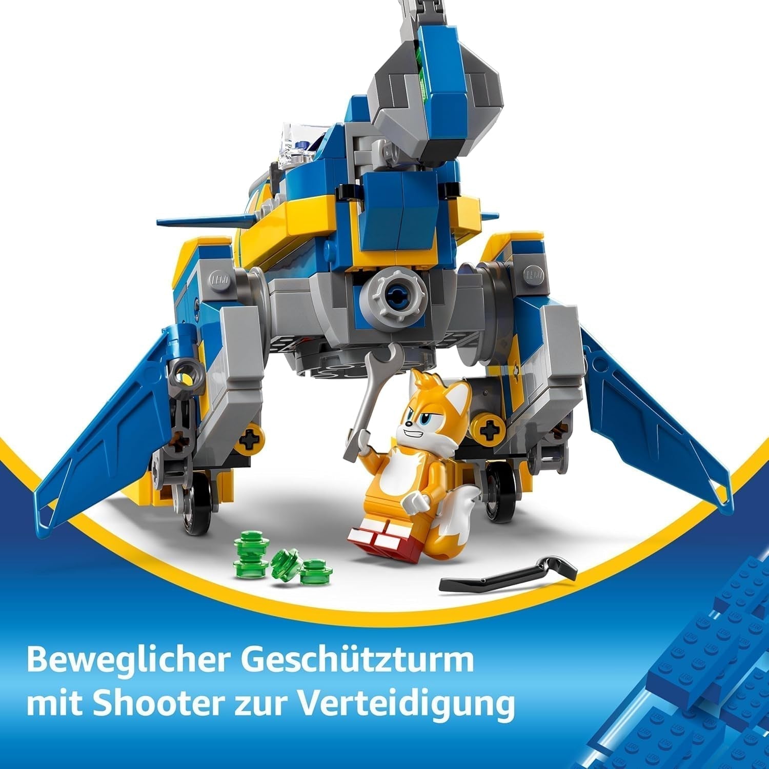 LEGO Sonic the Hedgehog Ciclón vs. Metal Sonic - Juguete coleccionable Mechs con 2 minifiguras de videojuegos - Idea de regalo para niños y niñas a partir de 8 años y aficionados a los juegos adolescentes 77002 Juegos de construcción Besuche den LEGO-Store