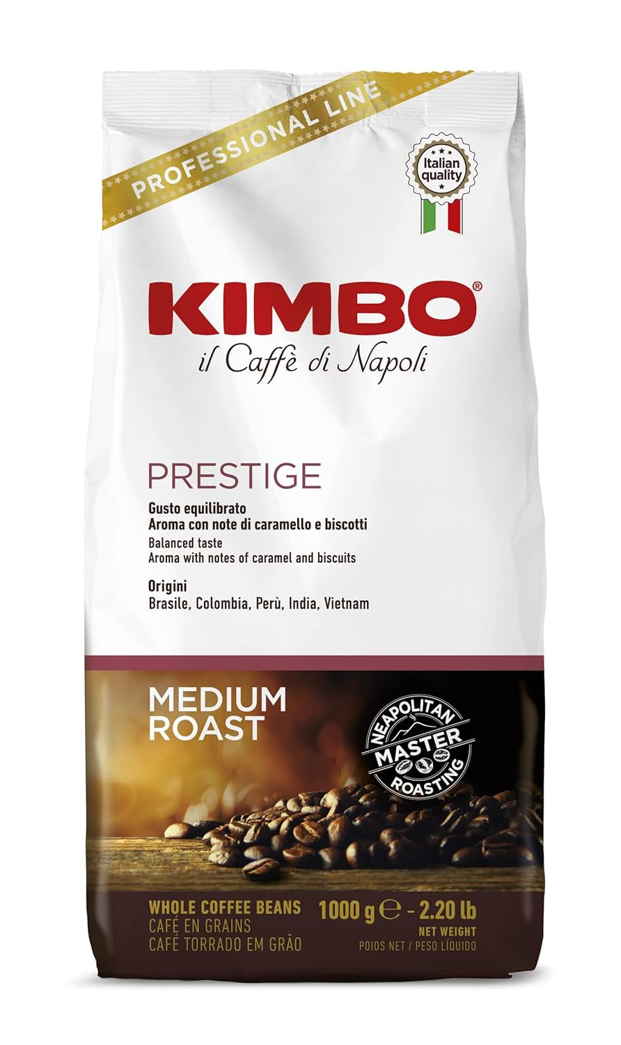 Café Prestige en grano de varios orígenes 1 kg (el embalaje puede variar)