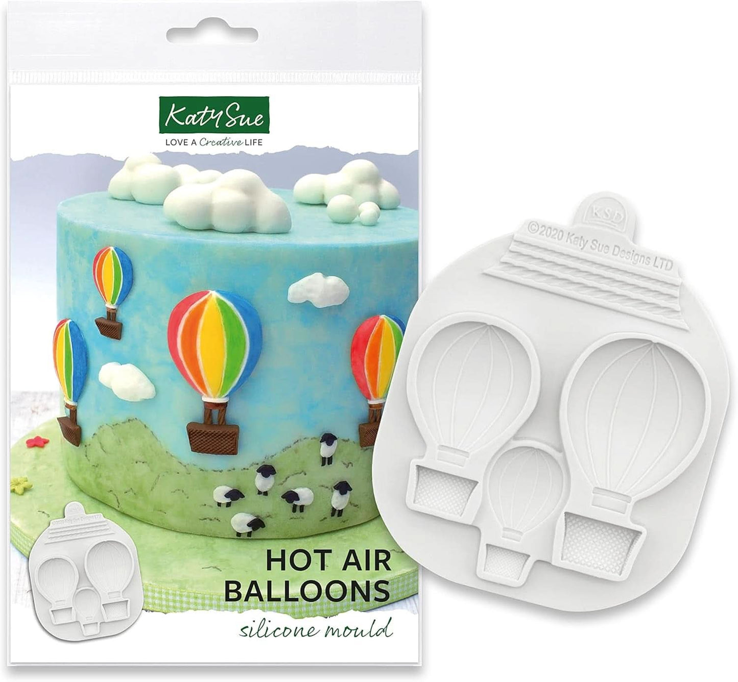 Katy Sue, Molde Silicona Globos Aerostáticos Cocina Naty Shop