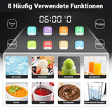 Batidora AMZCHEF, 8 menús inteligentes y 10 velocidades, Pantalla táctil LCD Cocina Naty Shop