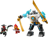 LEGO NINJAGO Robot de acción de Zane - Juguete ninja con 3 minifiguras para juegos de rol - Pequeño set para construir y jugar para niños - Idea de regalo para niños y niñas a partir de 6 años 71827 Juegos de construcción Besuche den LEGO-Store