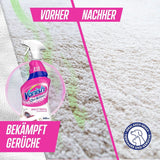 Vanish Oxi Action Multi - Spray Quitamanchas Textiles - 660 ml - Detergente textil para alfombras y tapizados - contra la suciedad y el olor a orina Naty Shop