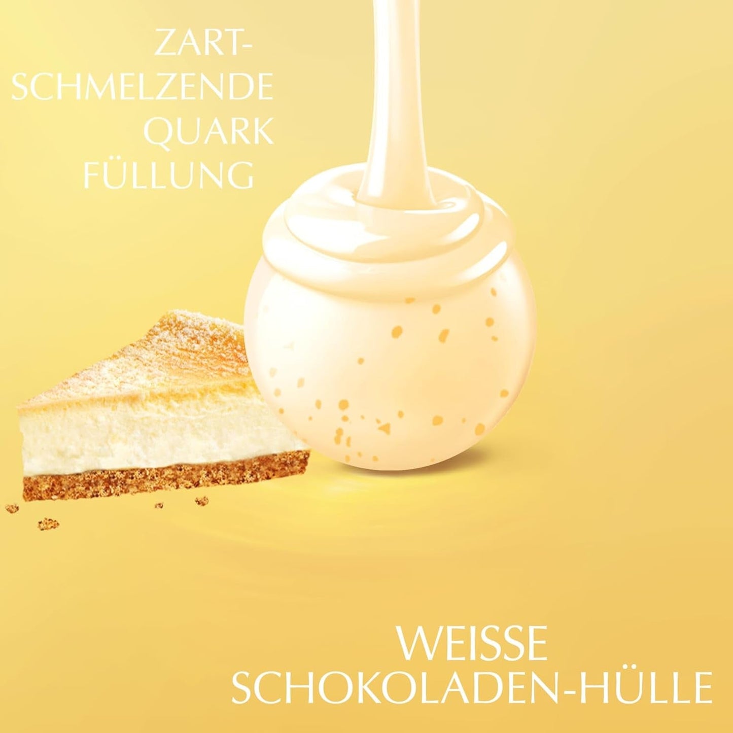 Chocolate Lindt | Bolsa de tarta de queso LINDOR | 1 kilogramo | 80 bolas de chocolate con leche blanco con relleno de tarta de queso que se derrite en la boca | Regalo de chocolate para compartir